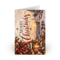 Christmas Greeting Card — Merry Christmas Scenic Village Folded Card (Single or 10-Pack)