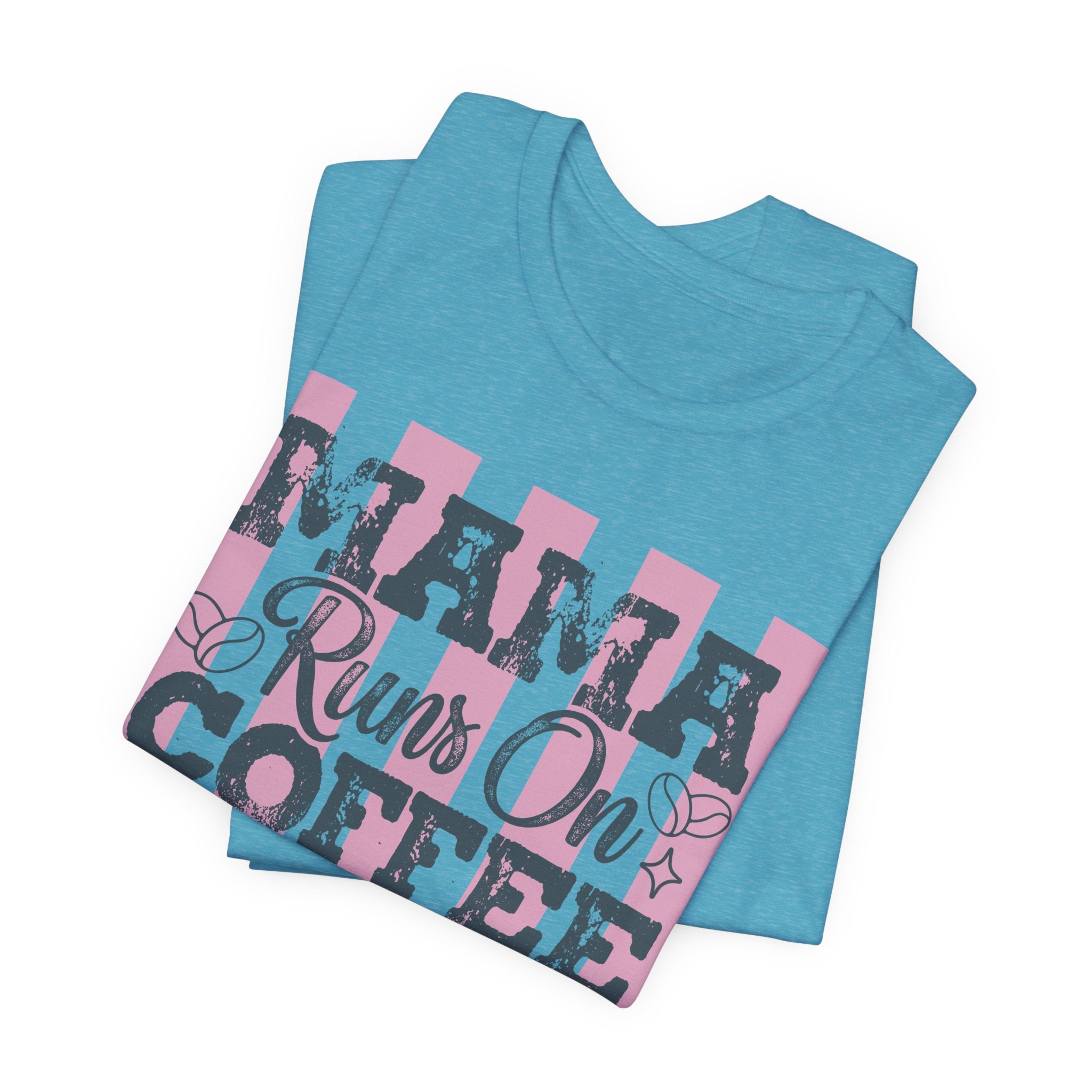 Mama Runs on Coffee & Jesus T-Shirt