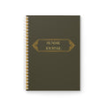 Sunday Journal Spiral Notebook — Vintage Floral Notebook for Reflection & Planning