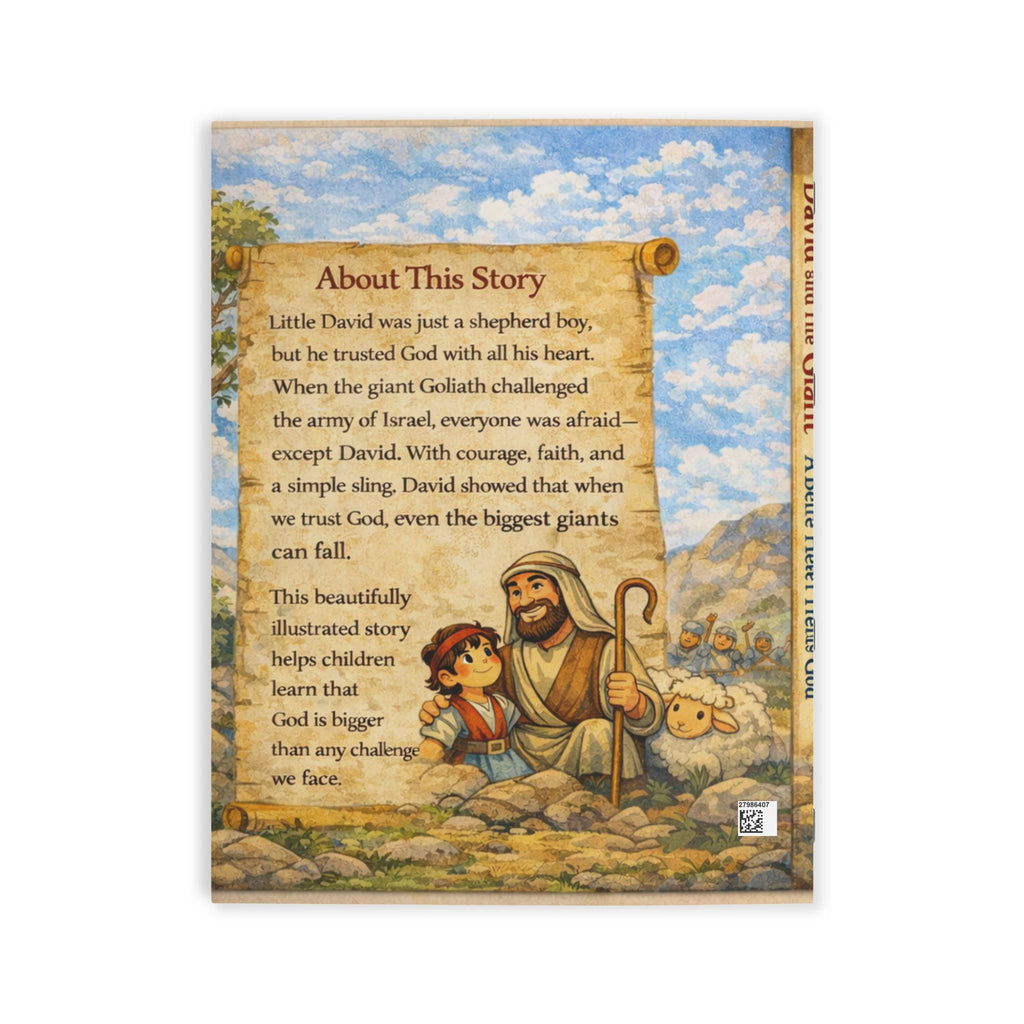 David and the Giant Coloring Book — Christian Bible Story Coloring Book for Kids