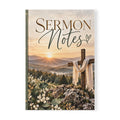 Sermon Notes Softcover Notebook — A5 Christian Journal for Church Notes & Bible Study