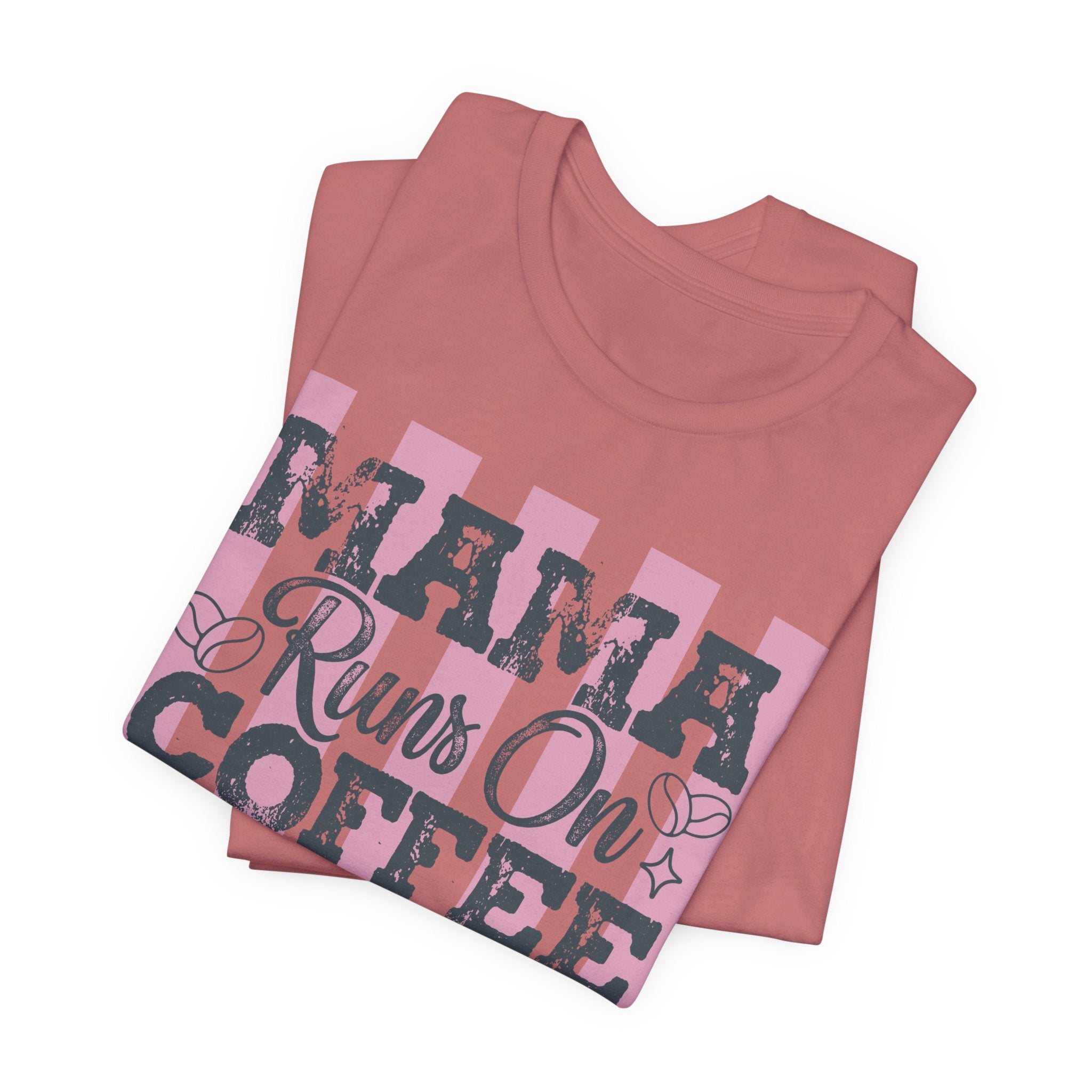 Mama Runs on Coffee & Jesus T-Shirt