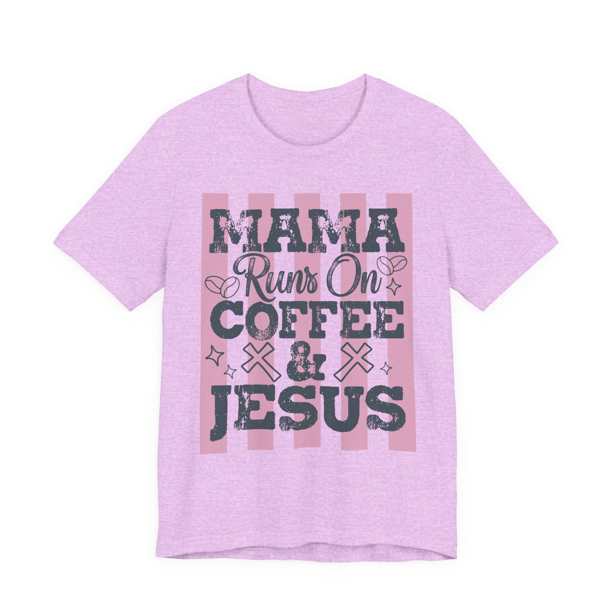 Mama Runs on Coffee & Jesus T-Shirt