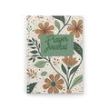 Prayer Journal Spiral Notebook — Floral Rustic Faith Notebook