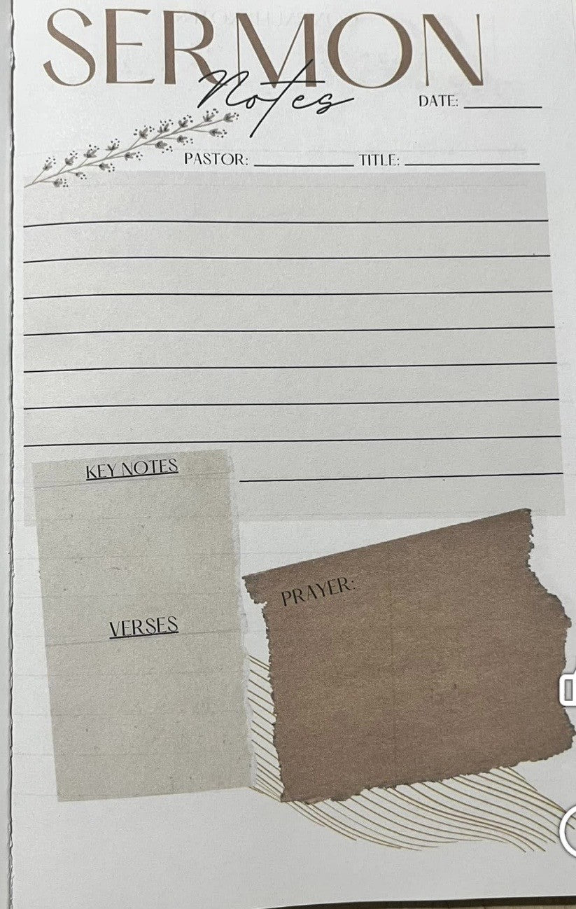 Sermon Notes for Women by Maranda Lynn Byrge